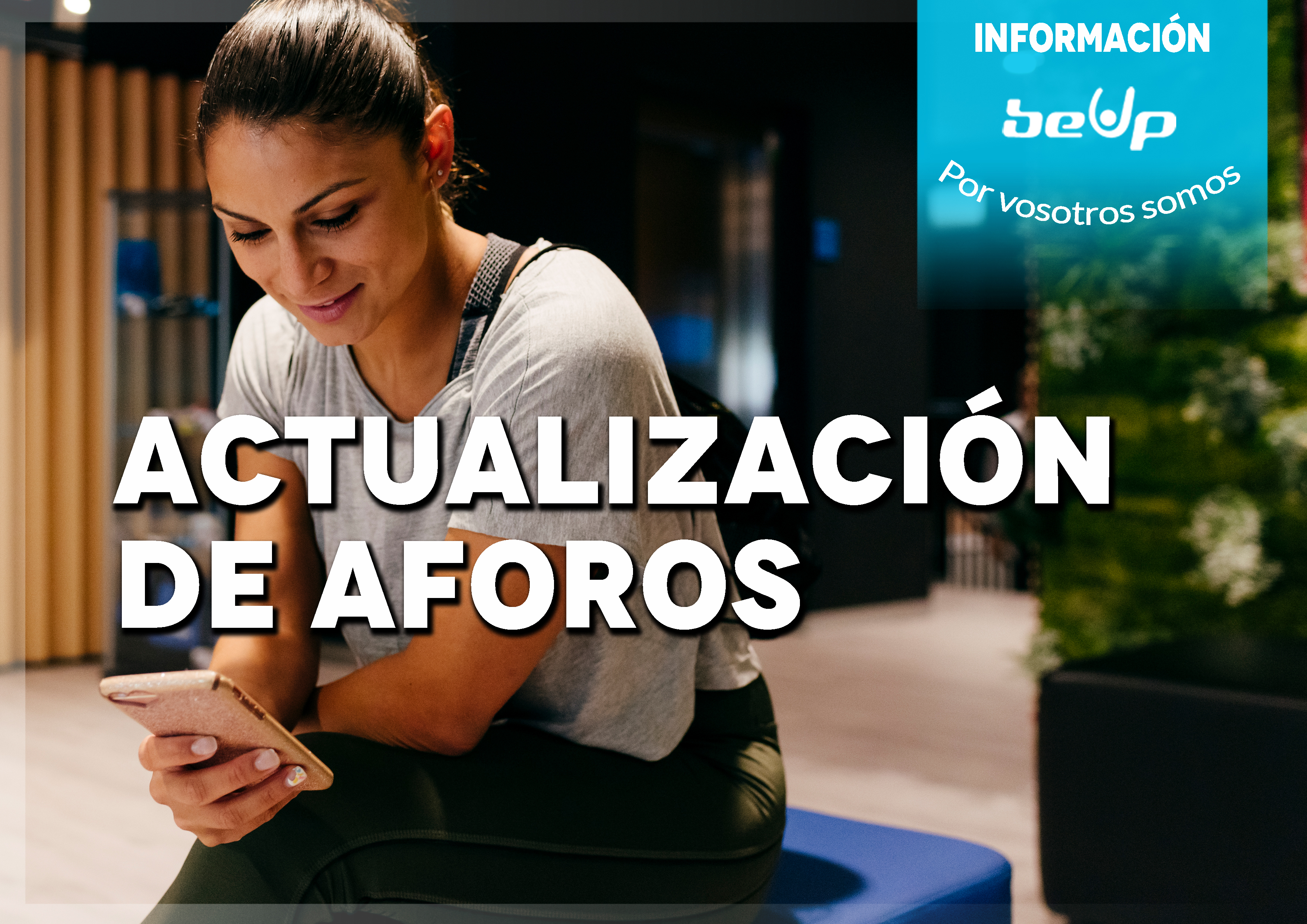 Actualización de aforos